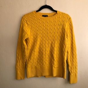 Mustard yellow sweater